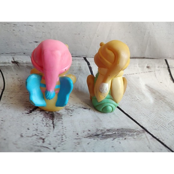 1986 Hasbro Playskool Finger Puppet Glo Worm Glo Friends Lot 2 - Picture 5 of 9